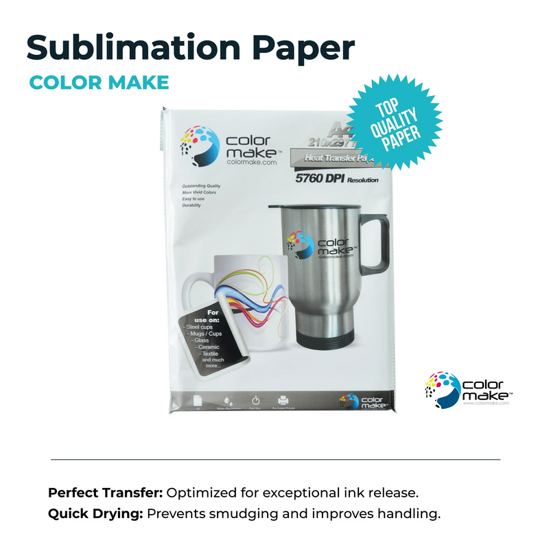 Epson Surecolor F170 Dye Sublimation Printer + 100 sheet sublimation paper + 1 thermal tape