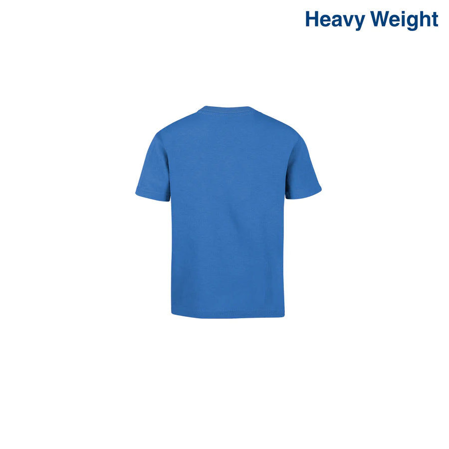 Toddler’s Unisex Heavy Weight Crew Neck Short Sleeve T-Shirt