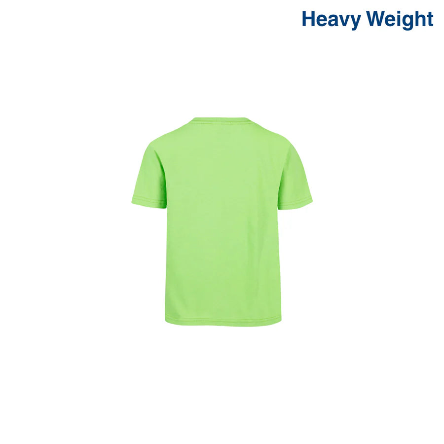 Toddler’s Unisex Heavy Weight Crew Neck Short Sleeve T-Shirt