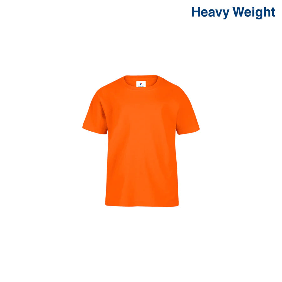 Toddler’s Unisex Heavy Weight Crew Neck Short Sleeve T-Shirt