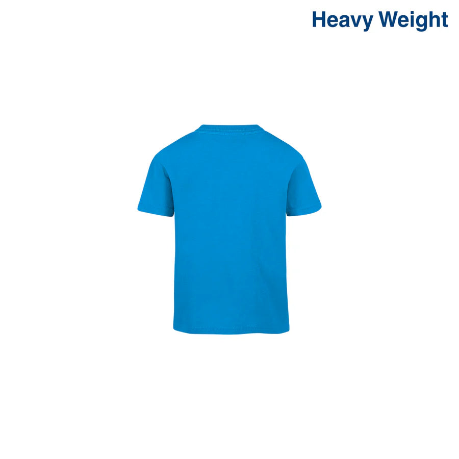 Toddler’s Unisex Heavy Weight Crew Neck Short Sleeve T-Shirt