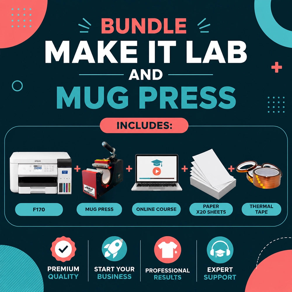 Make It Lab Printer & Mug Press Bundle