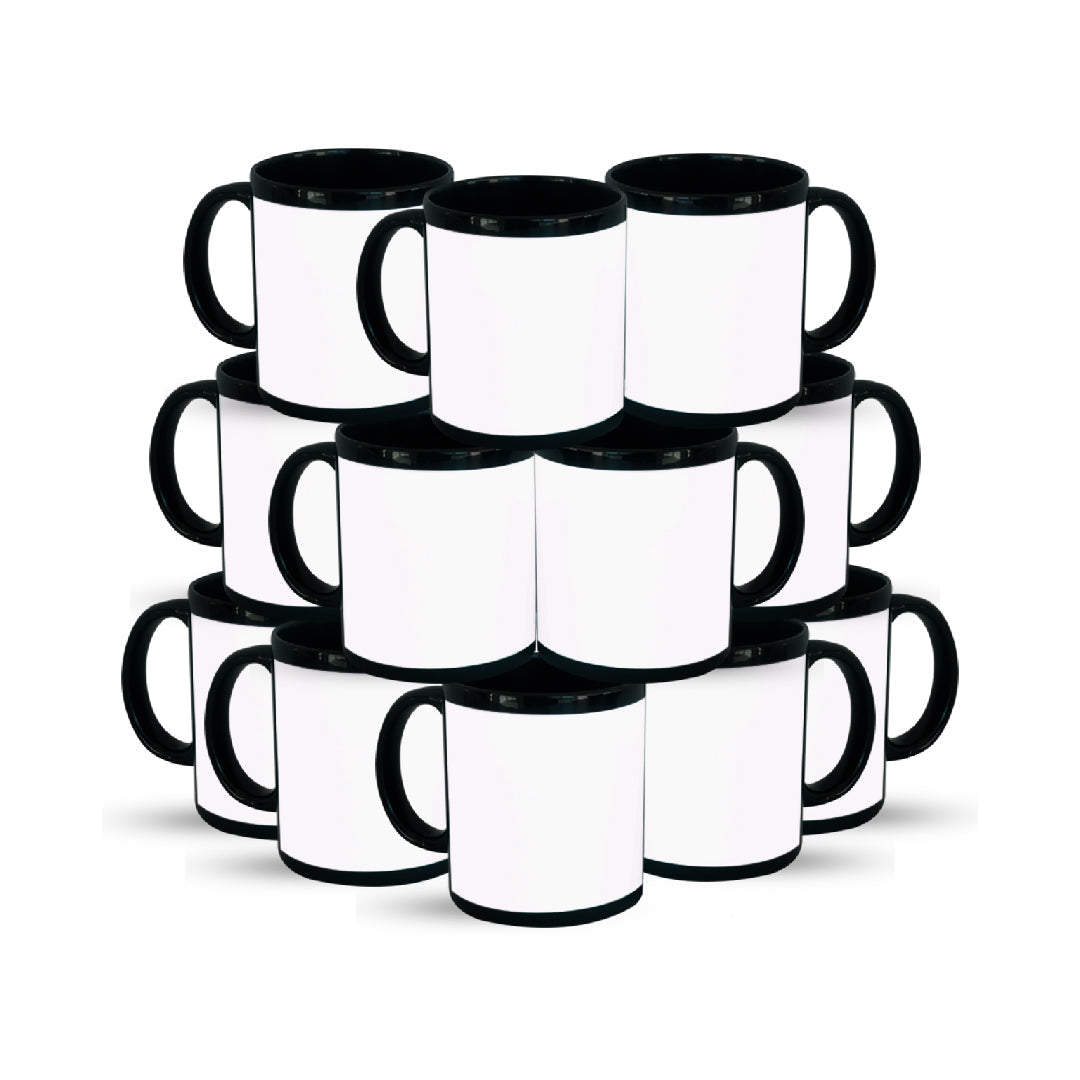 11oz Black Sublimation Mug