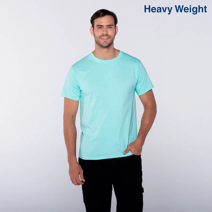 Adult Unisex Heavy Weight Crew Neck Short Sleeve T Shirt