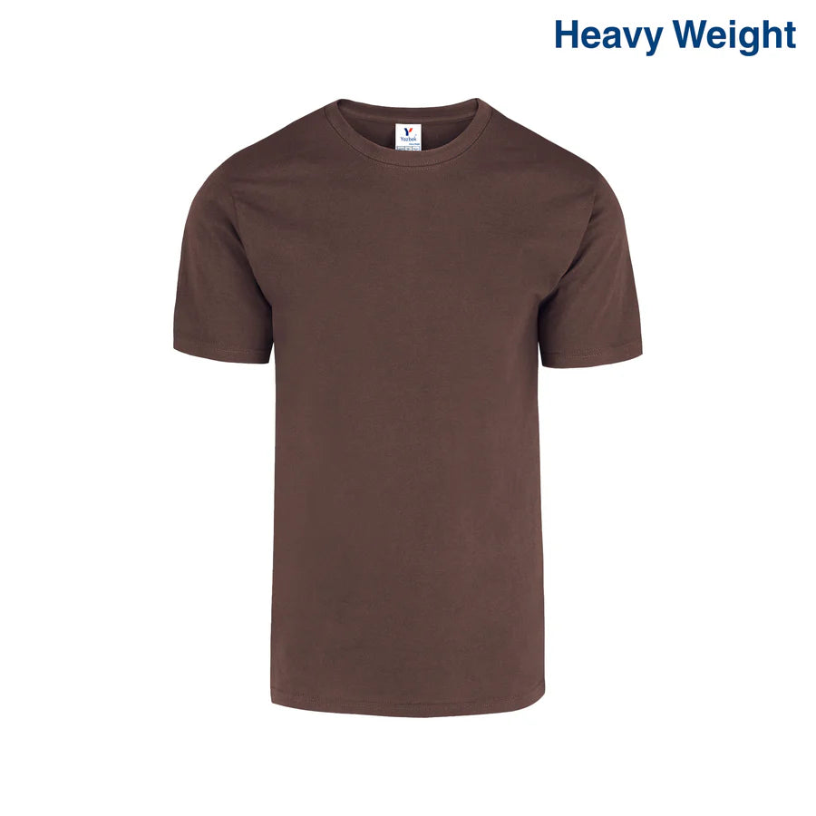 Adult Unisex Heavy Weight Crew Neck Short Sleeve T Shirt