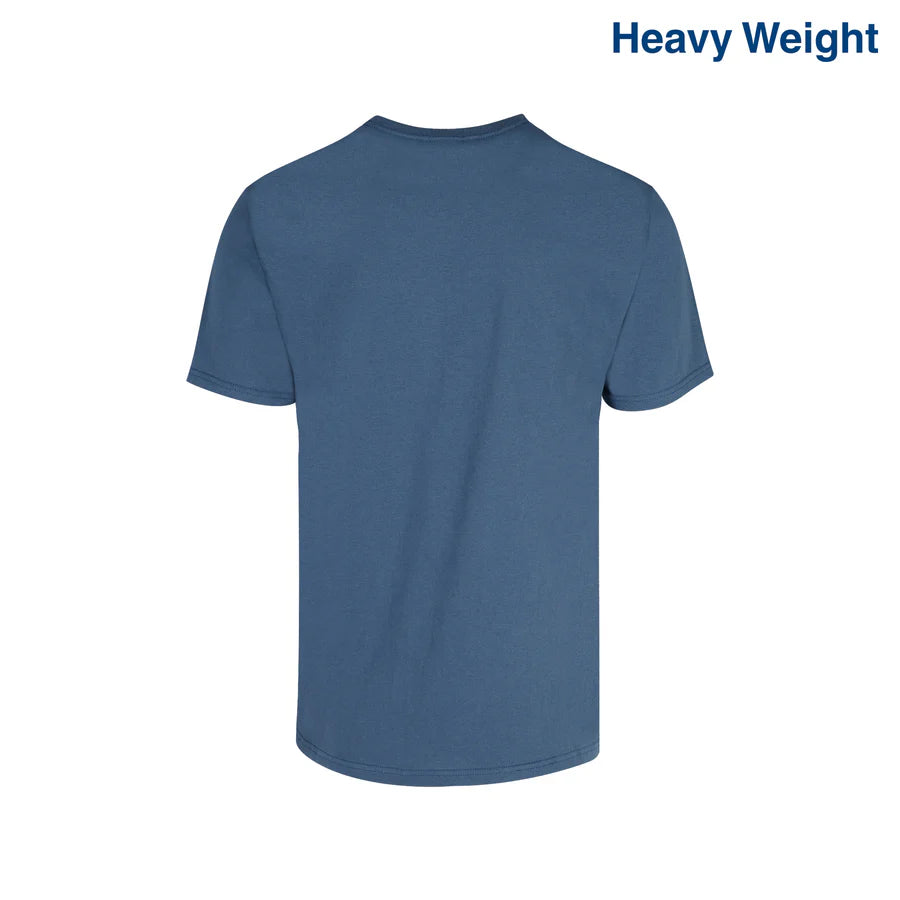Adult Unisex Heavy Weight Crew Neck Short Sleeve T Shirt