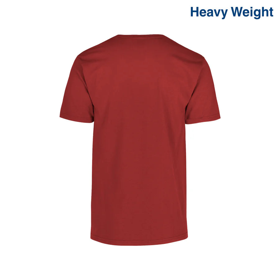 Adult Unisex Heavy Weight Crew Neck Short Sleeve T Shirt