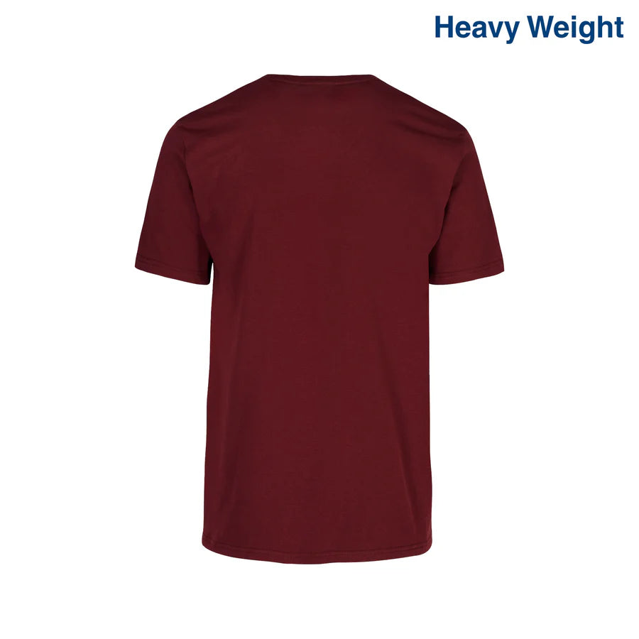 Adult Unisex Heavy Weight Crew Neck Short Sleeve T Shirt