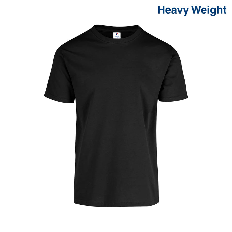 Adult Unisex Heavy Weight Crew Neck Short Sleeve T Shirt