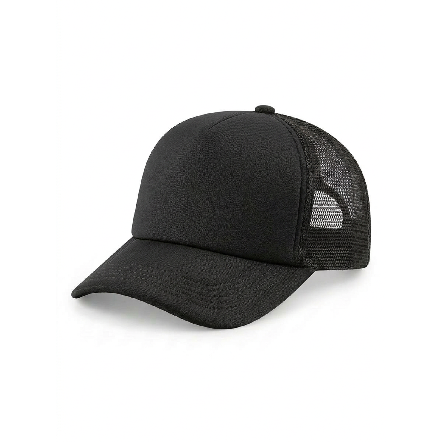 Black Customizable Sublimation Adult Cap