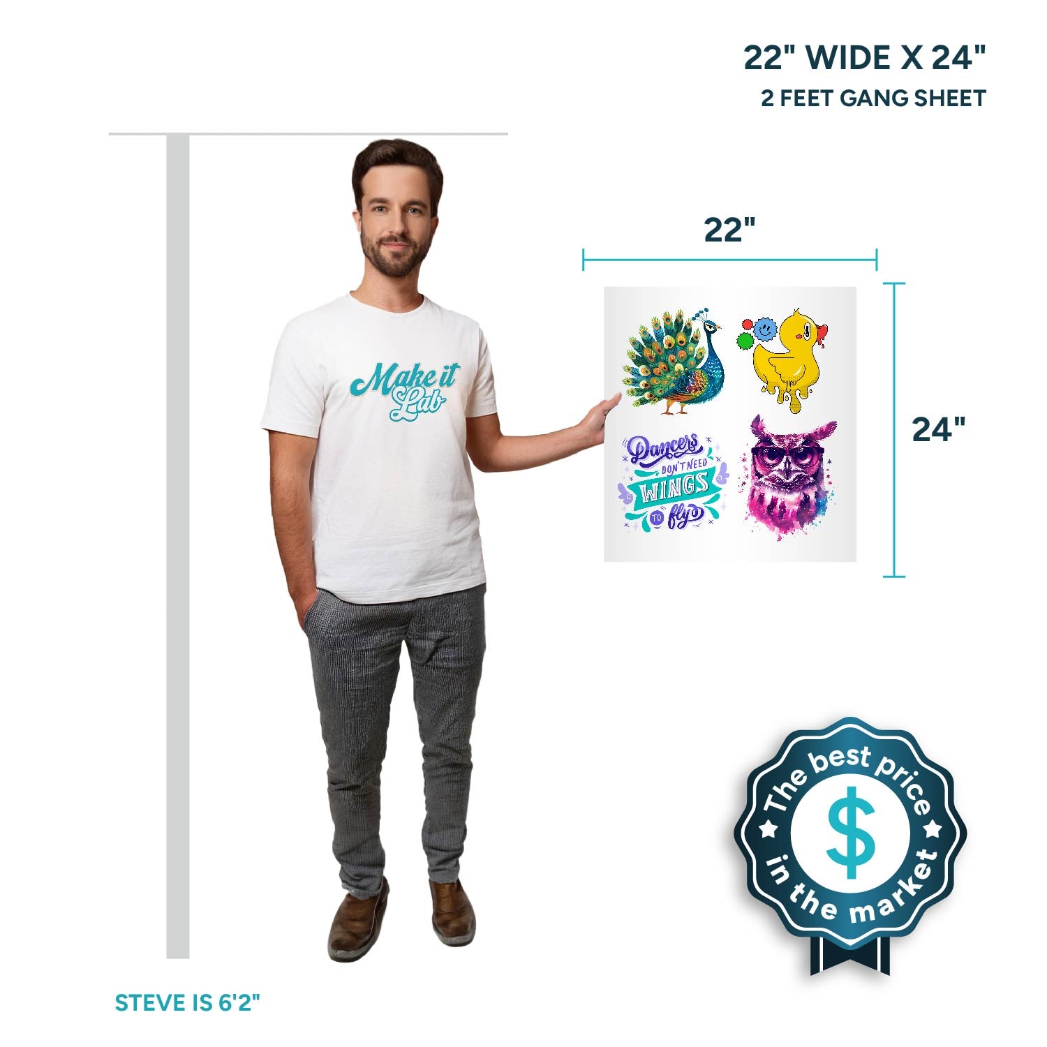 Same Day Printing | DTF Gang Sheets - Uploader