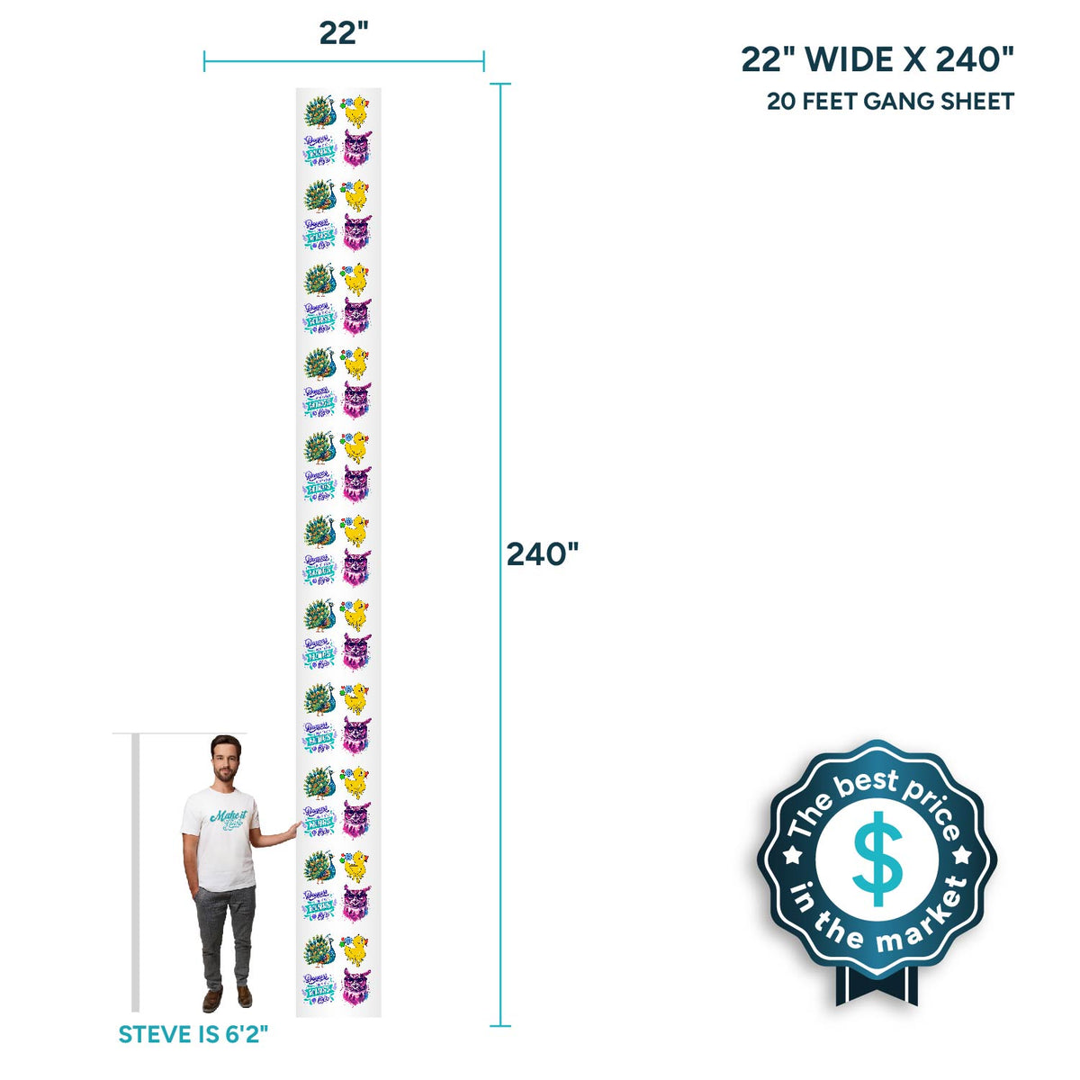 Same Day Printing | DTF Gang Sheets - Uploader