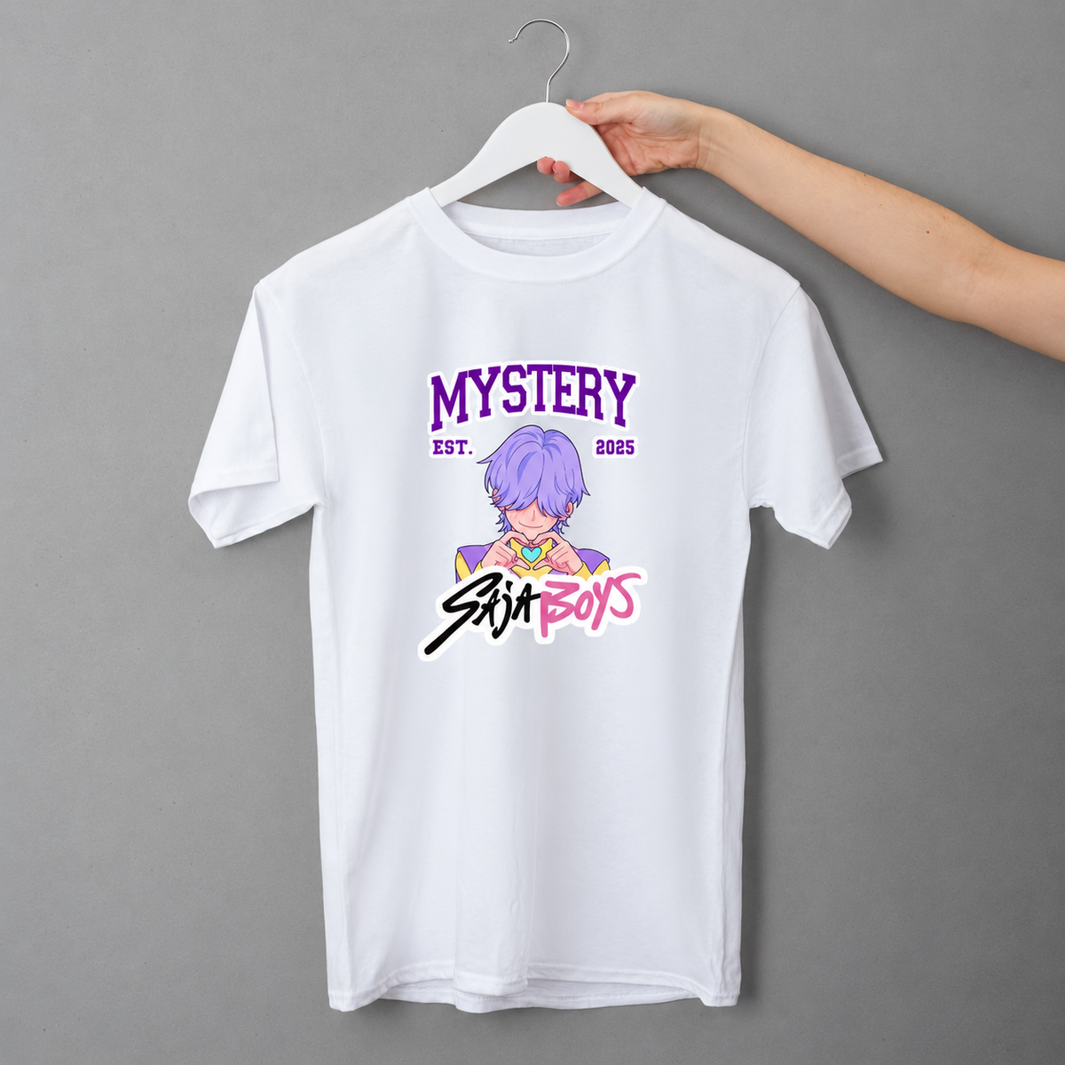 Printed DTF Sheets by Yards - K-Pop Heartthrob Boys – Anime Style Gang Sheet