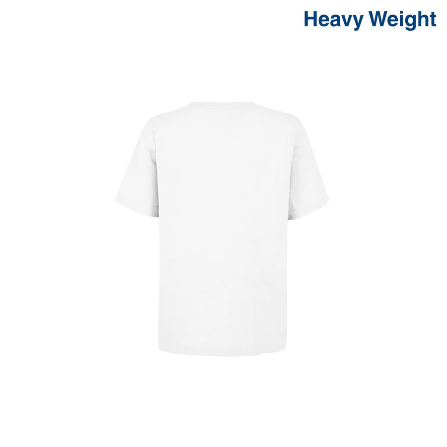 Kid’s Unisex Heavy Weight Crew Neck Short Sleeve T-Shirt