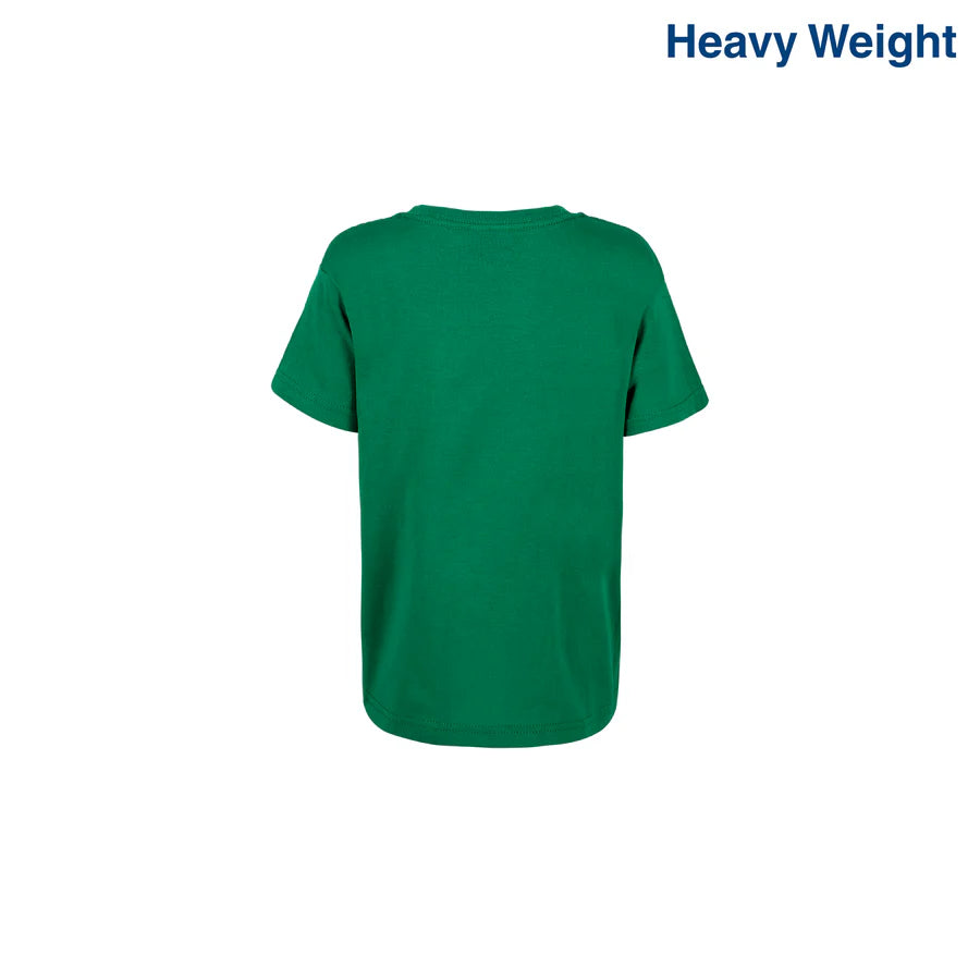 Kid’s Unisex Heavy Weight Crew Neck Short Sleeve T-Shirt