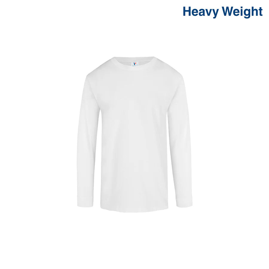 Kid’s Heavy Weight Crew Neck Long Sleeve T Shirt