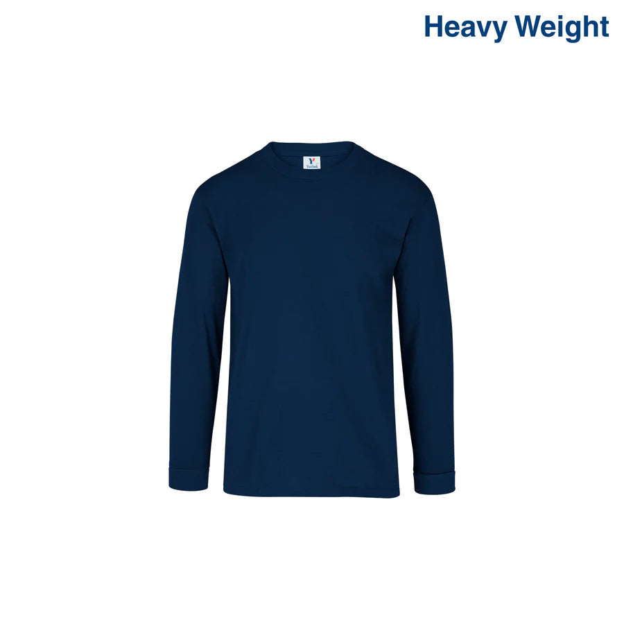 Kid’s Heavy Weight Crew Neck Long Sleeve T Shirt