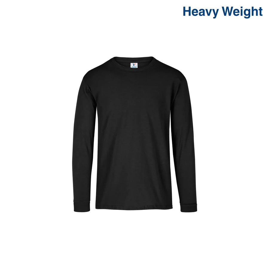Kid’s Heavy Weight Crew Neck Long Sleeve T Shirt