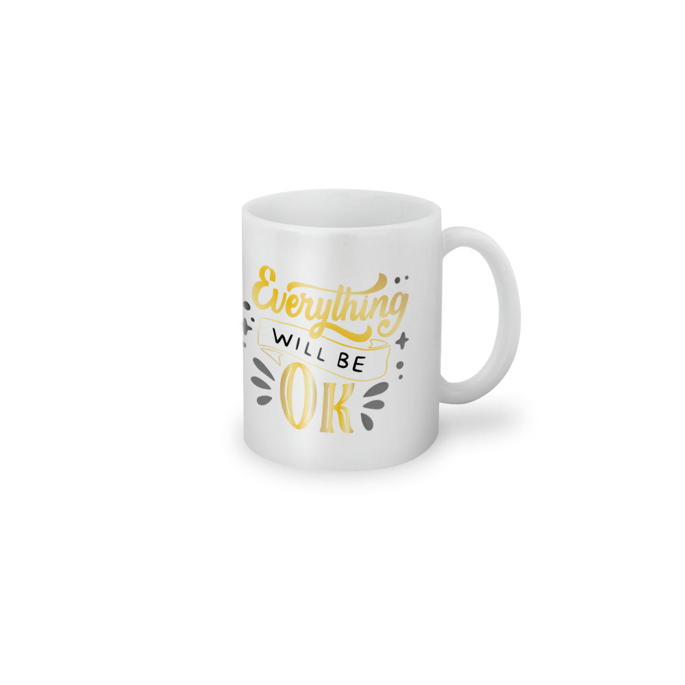 Pearl White Sublimation Mug 11 Oz