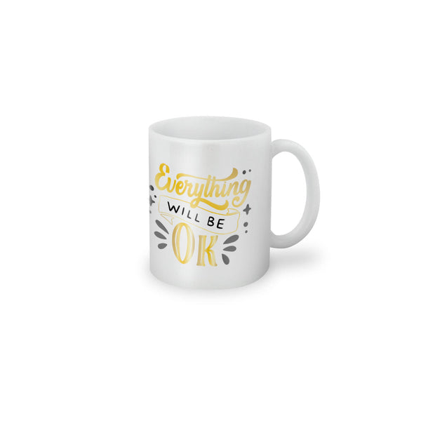 Pearl White Sublimation Mug 11 Oz