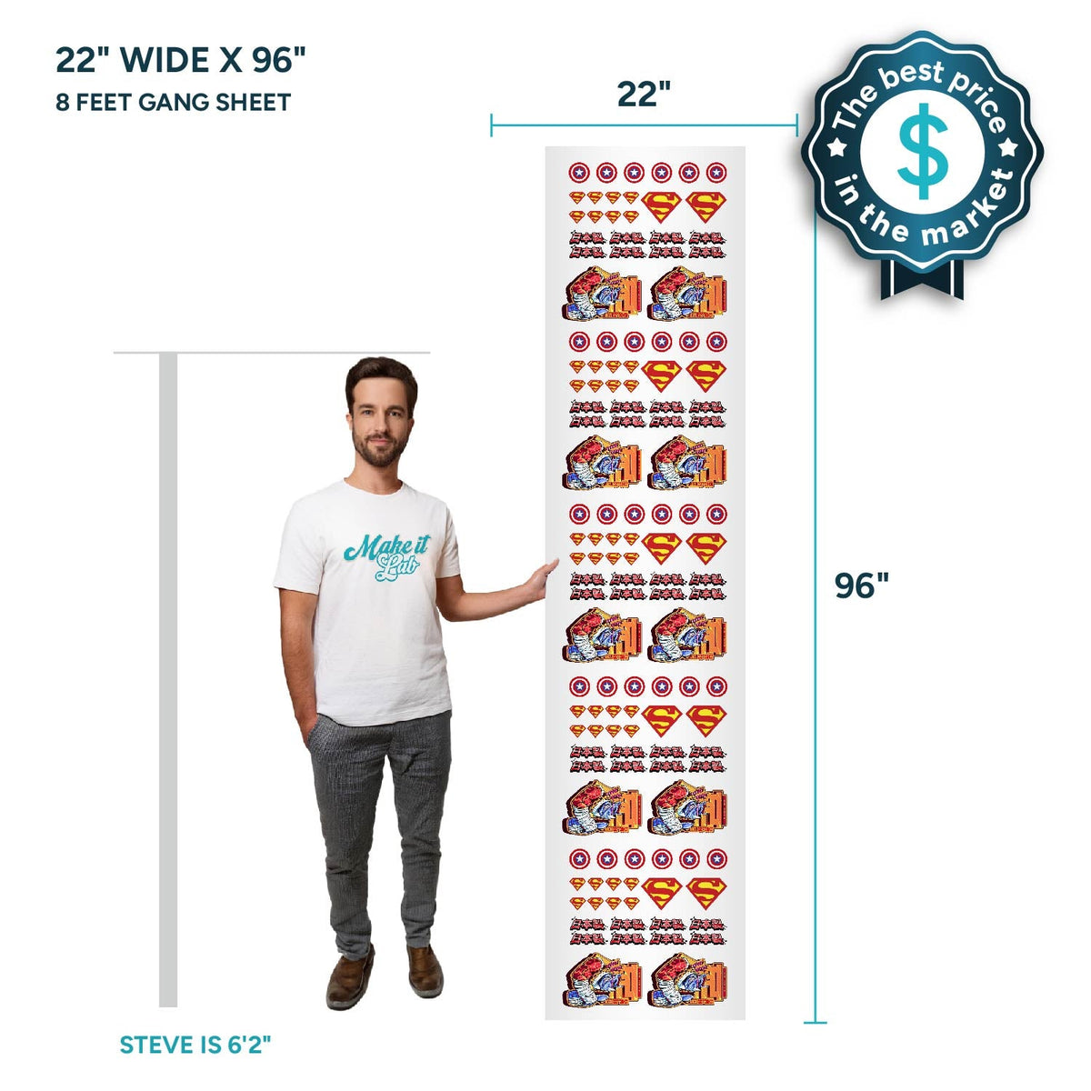 UV DTF Gang Sheets - Uploader