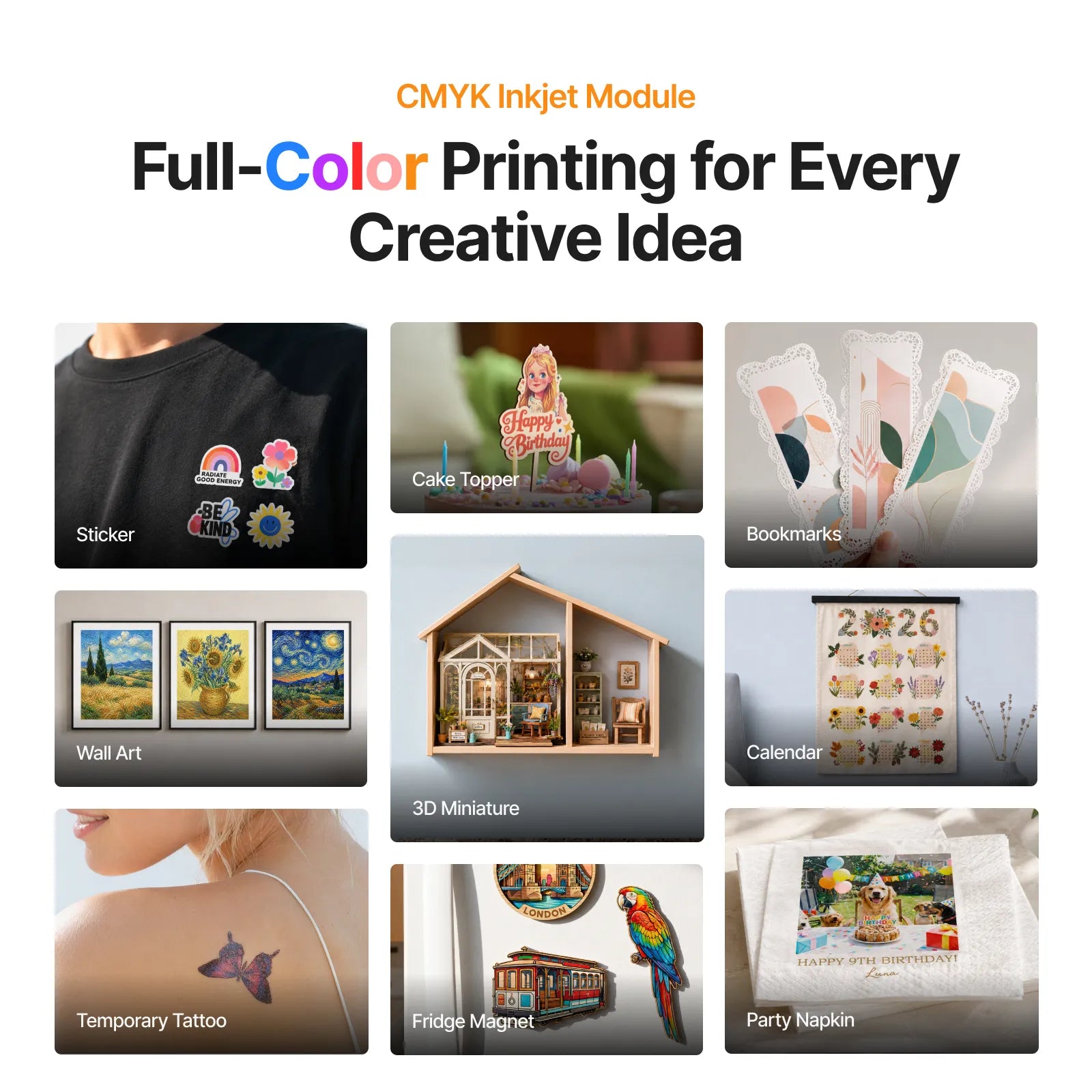 xTool M2 Color Print & Cut Craft Machine