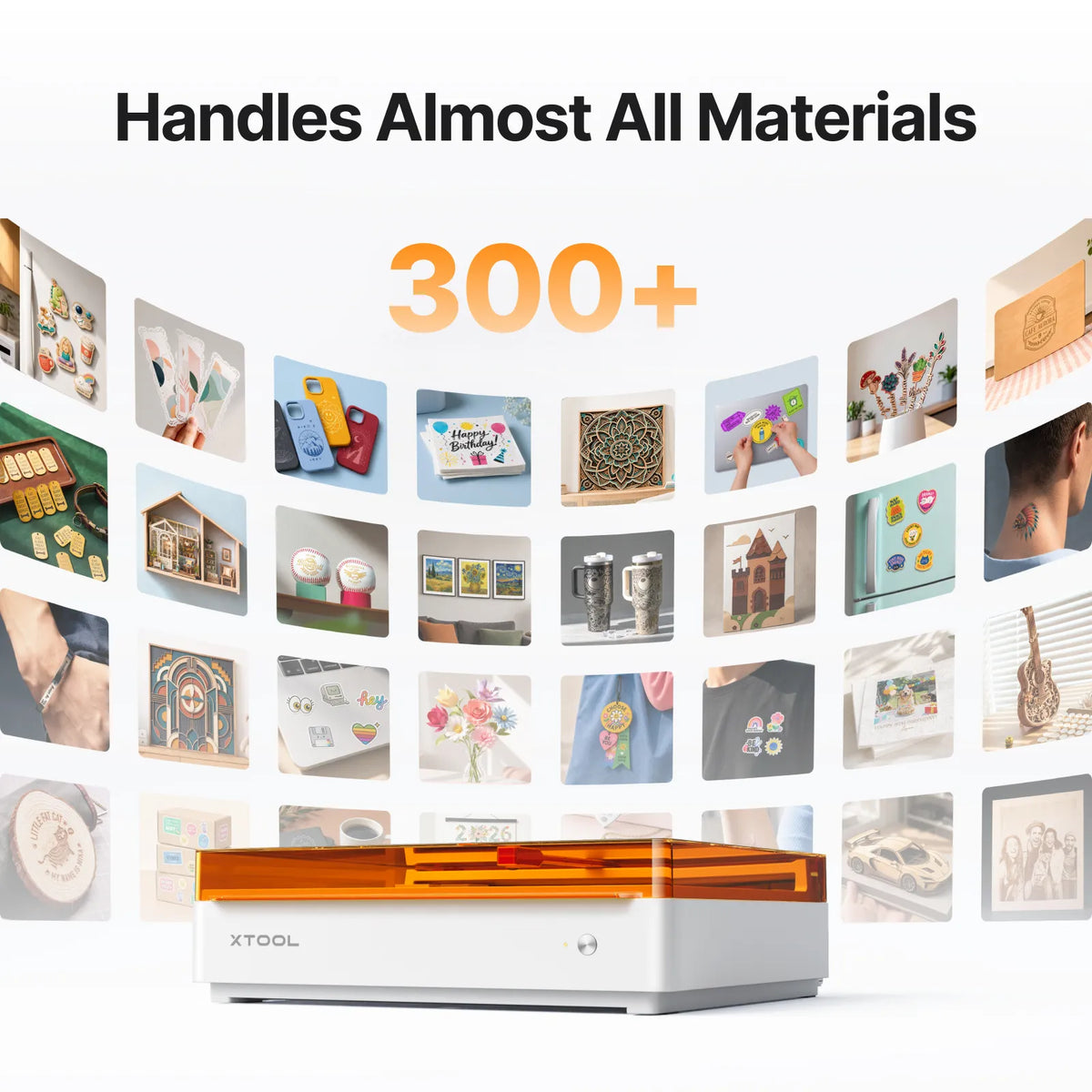 xTool M2 materials and projects