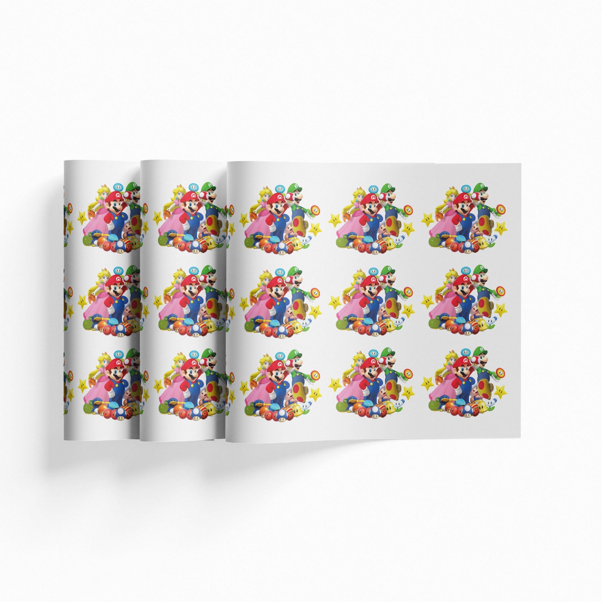 Sublimation Sheets Printed By Yards - Mario Bros
