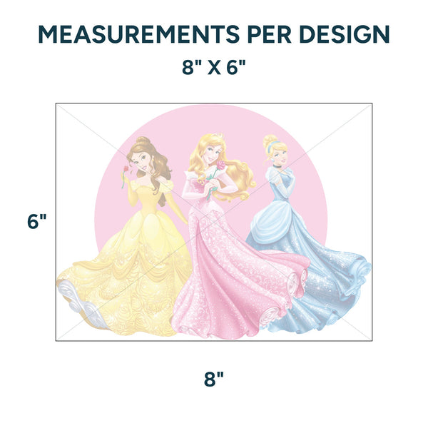Printed DTF Sheets by Yards - Princess design 1