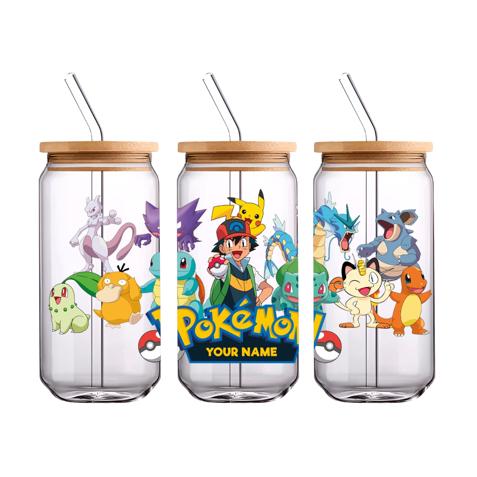 UV DTF WRAP LIBBEY CUP - Pokemon
