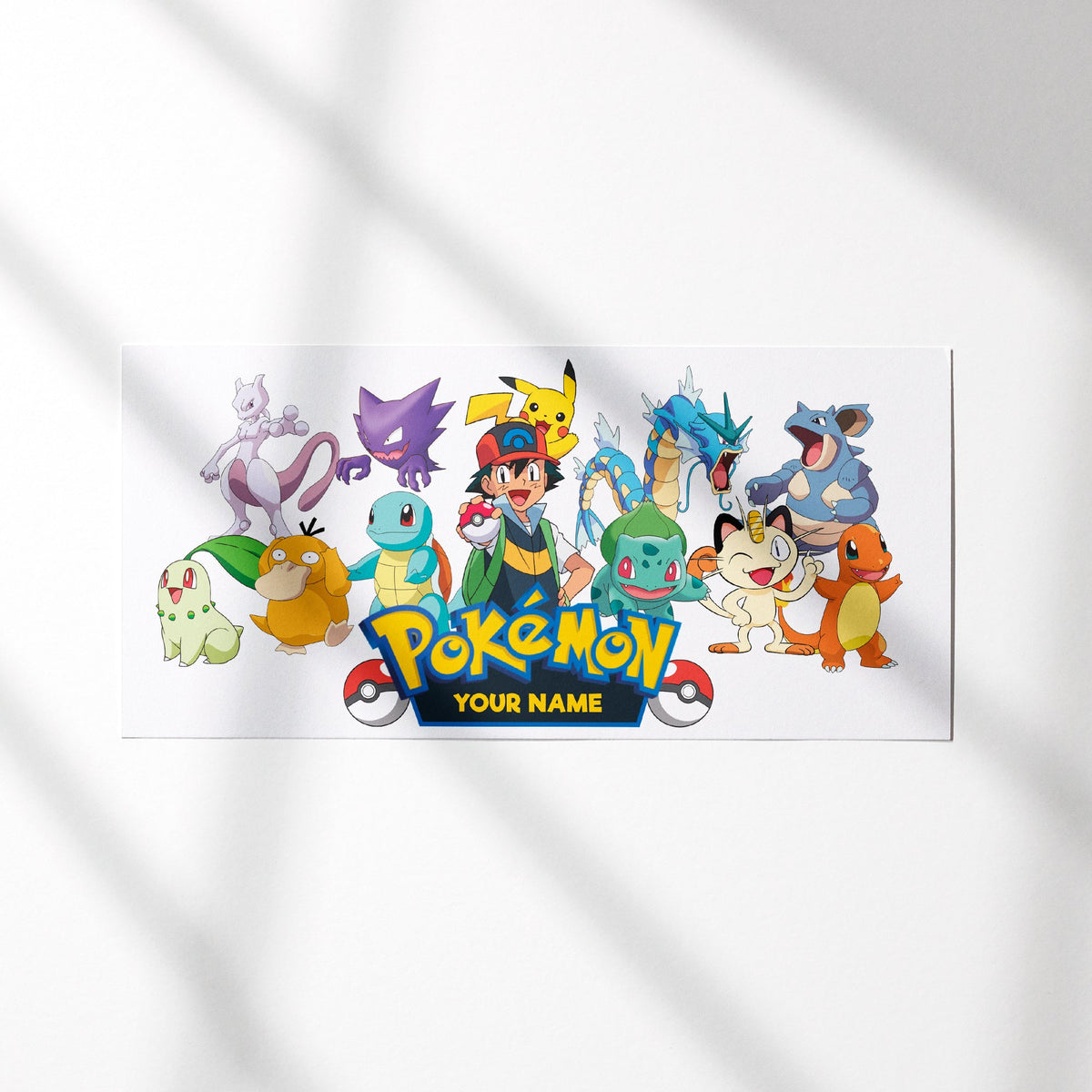 UV DTF WRAP LIBBEY CUP - Pokemon