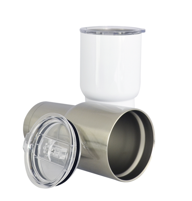 Double level stainless steel thermos 20 oz
