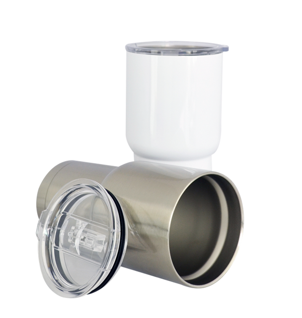 Double level stainless steel thermos 20 oz