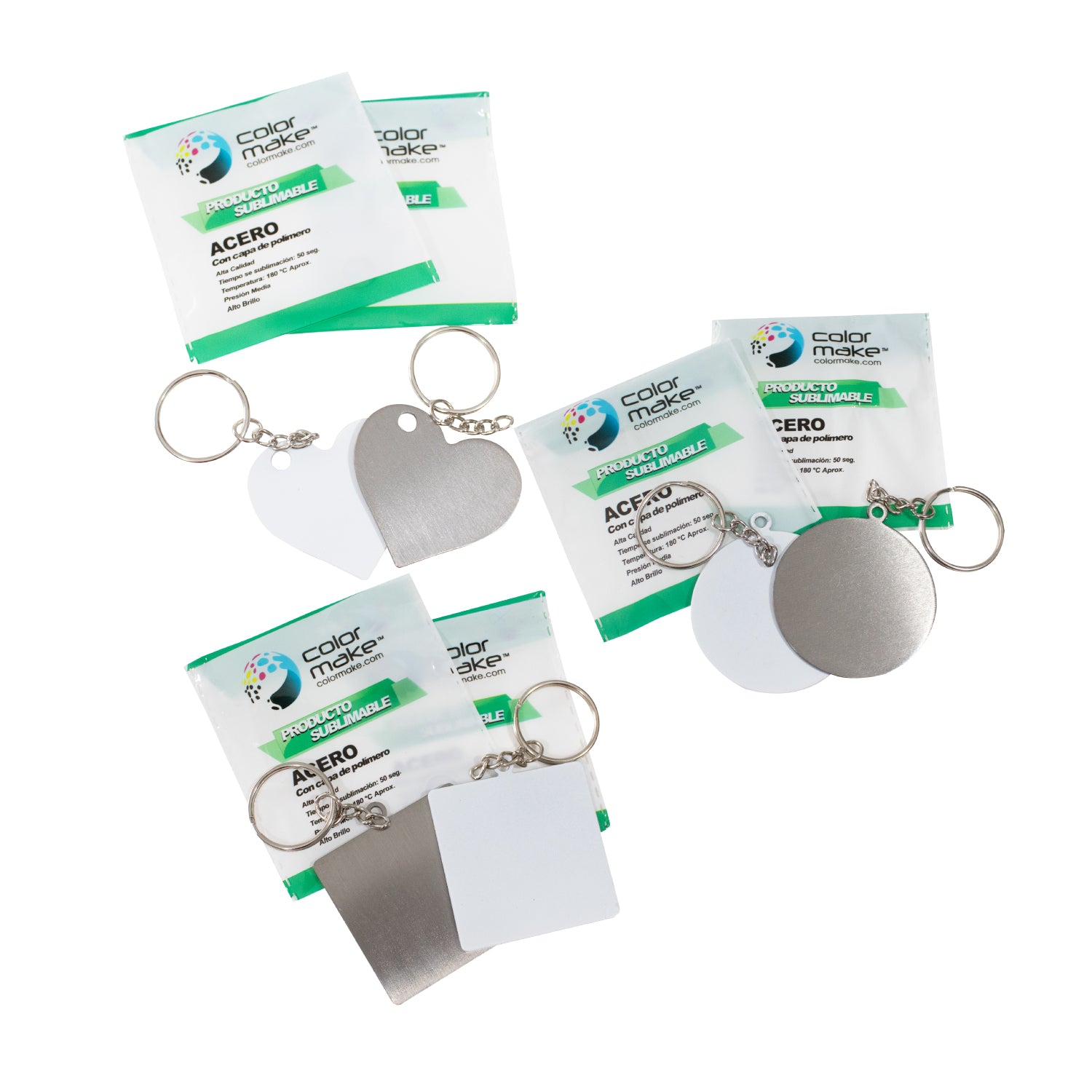 Steel Sublimation Keychain