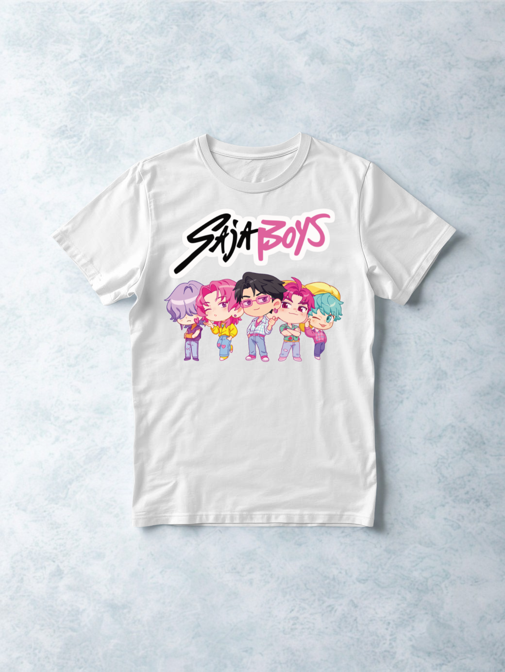 Printed DTF Sheets by Yards - Saja boys