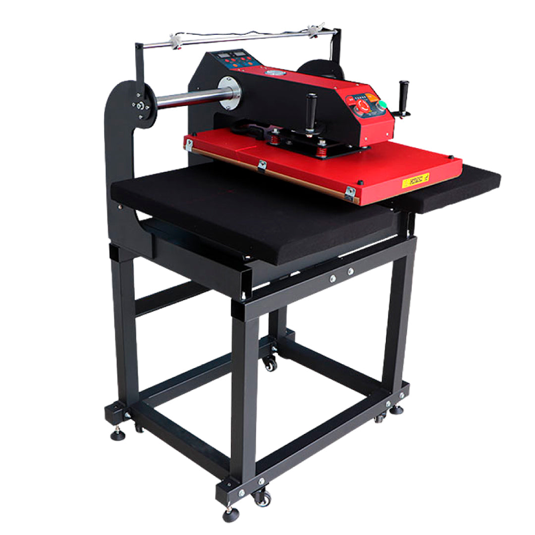 Pneumatic Heat Press Machine 40 × 60 cm LED Double Station