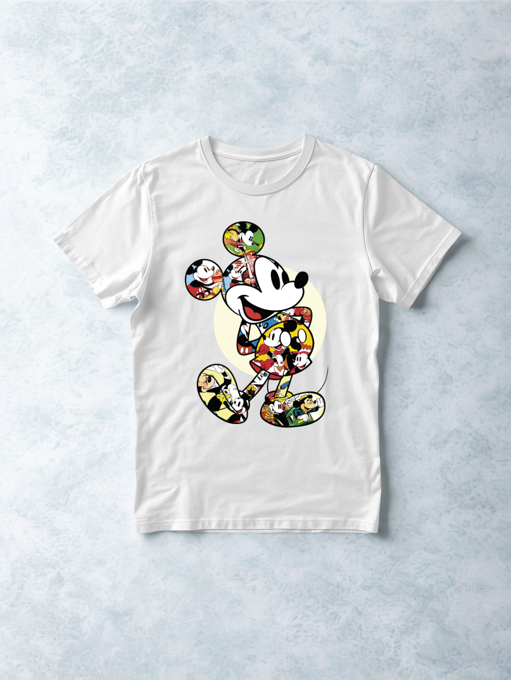 Printed DTF Sheets by Yards - Mickey Mouse