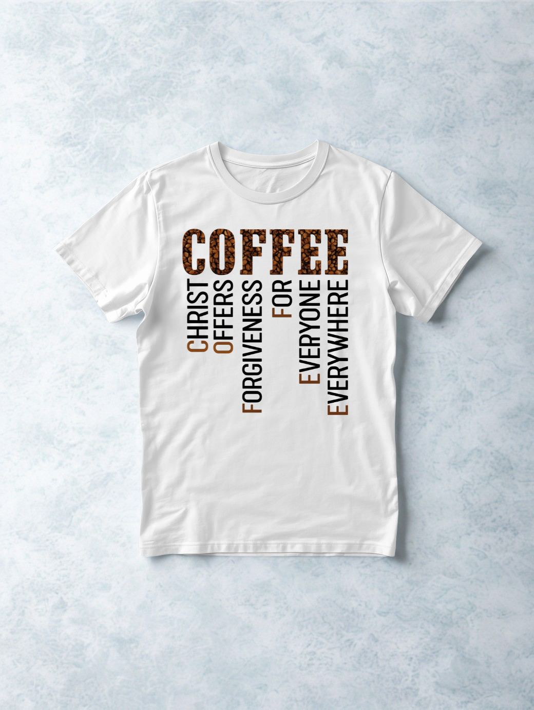 Printed DTF Sheets by Yards - Coffee
