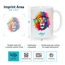 Make It Lab 11oz White Circle Sublimation Mug (Copy)