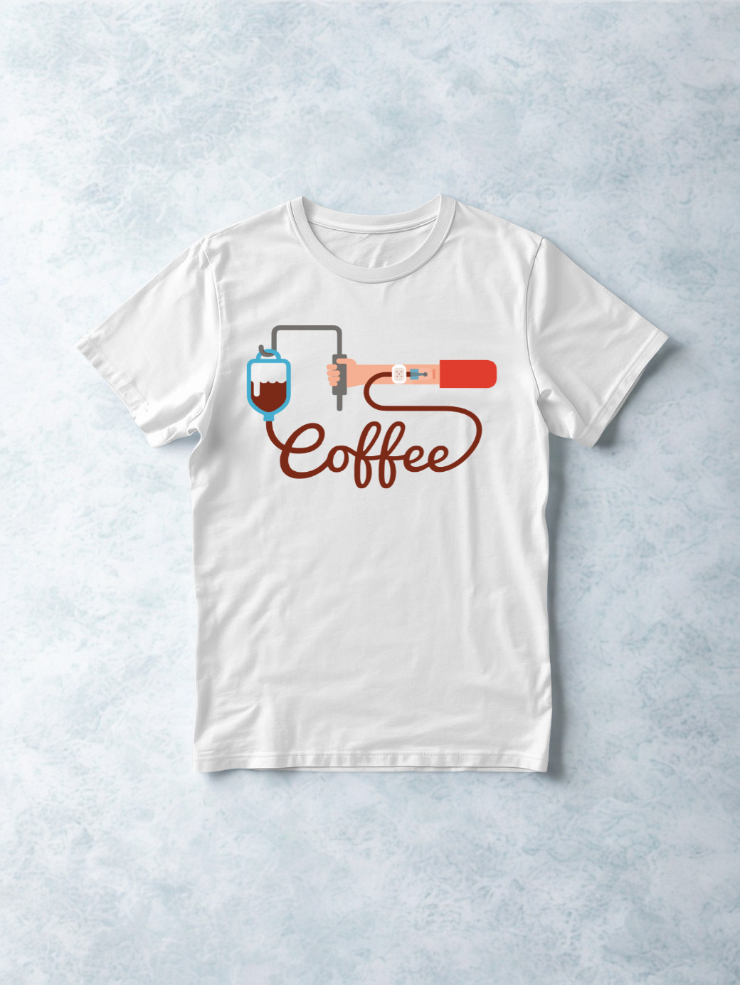 Printed DTF Sheets by Yards - Coffee