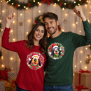 Printed DTF Sheets by Yards - Mickey mouse  Navidad 2025