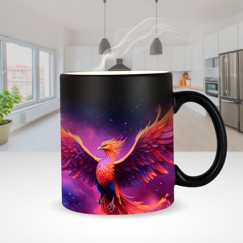 Black magic mug for sublimation 11 oz - By Box of 12 and 36