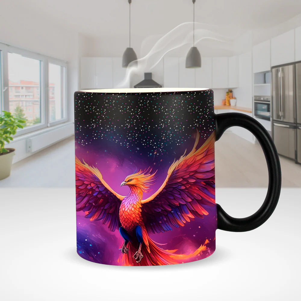 Glitter Black Magic Mug for sublimation 11 Oz