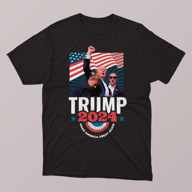 Trump 2024 Campaign T-Shirt Unisex – Support Make America Great Again – Patriotic Apparel