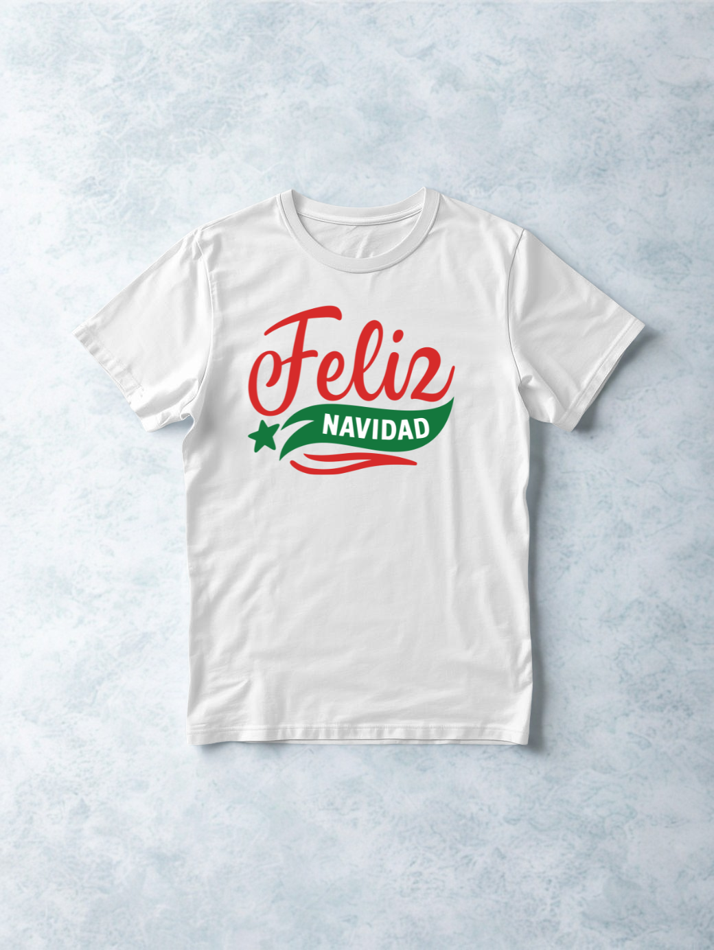 Printed DTF Sheets by Yards -Feliz Navidad 2025