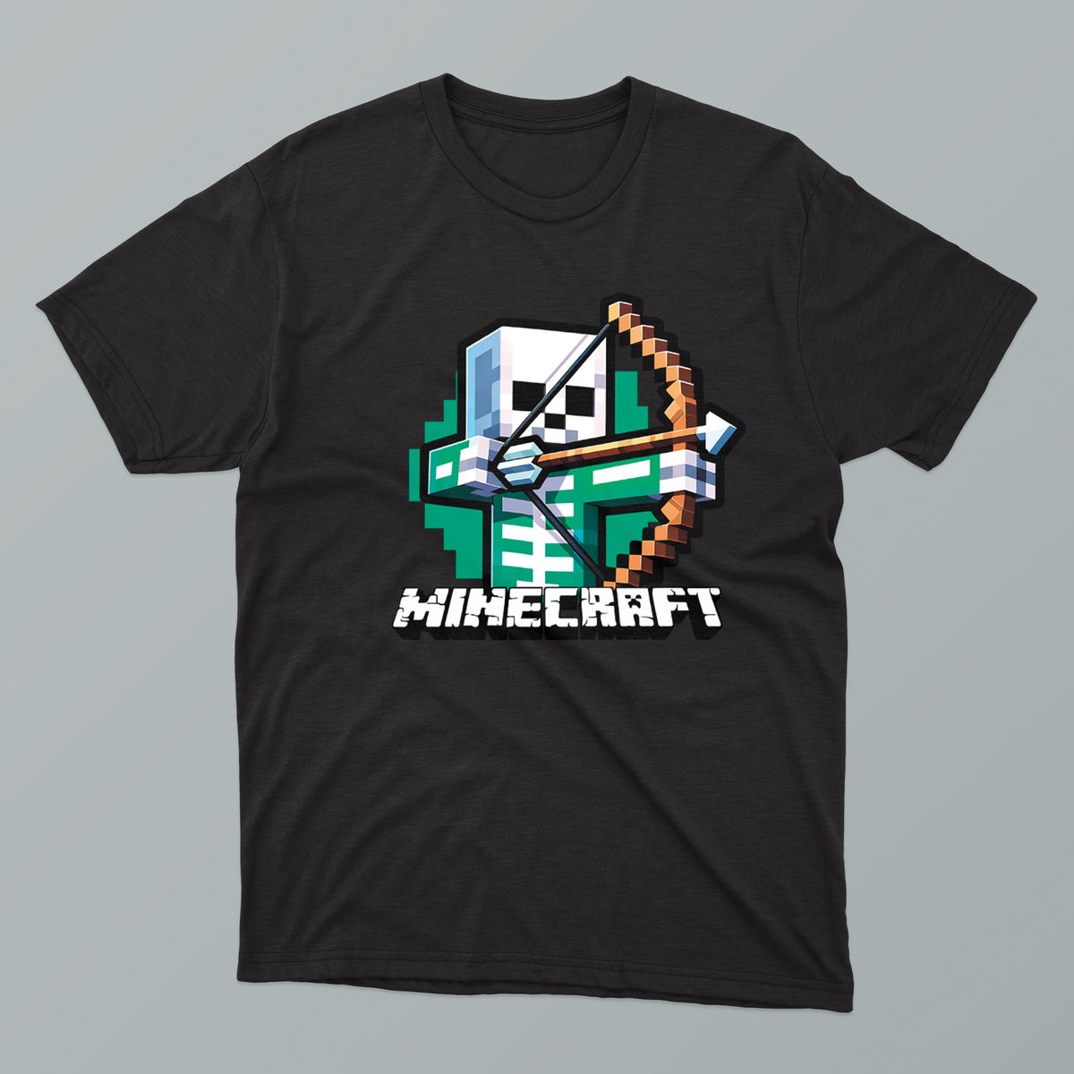 Printed DTF Sheets by Yards - Minecraft 1