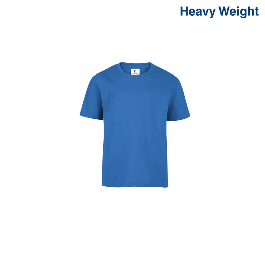 Toddler’s Unisex Heavy Weight Crew Neck Short Sleeve T-Shirt
