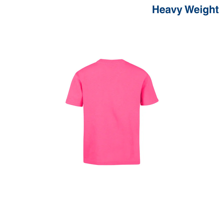 Toddler’s Unisex Heavy Weight Crew Neck Short Sleeve T-Shirt
