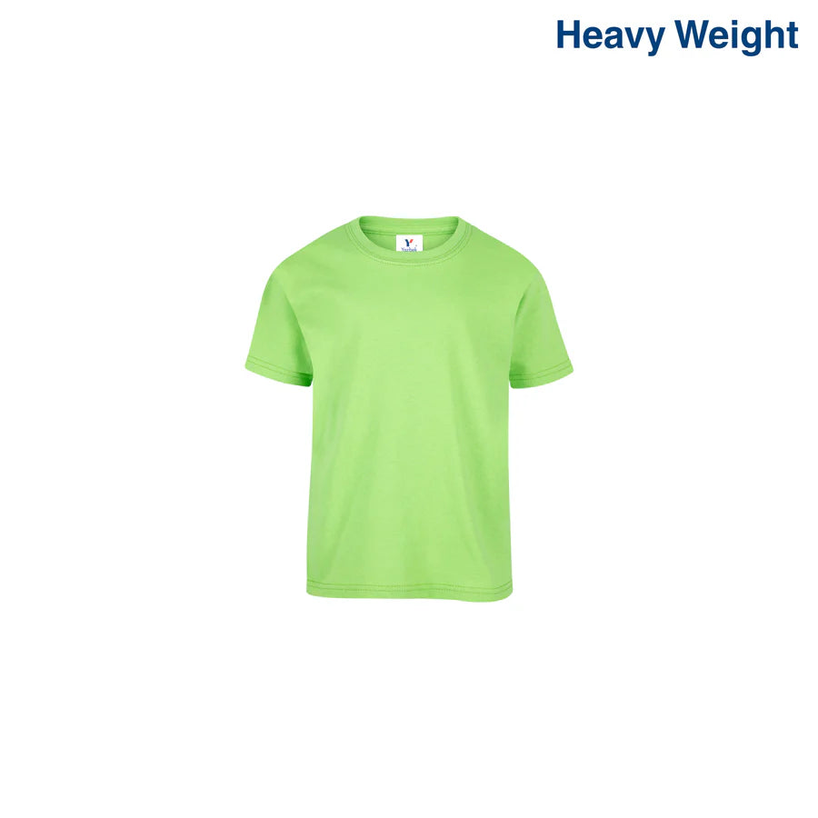 Toddler’s Unisex Heavy Weight Crew Neck Short Sleeve T-Shirt