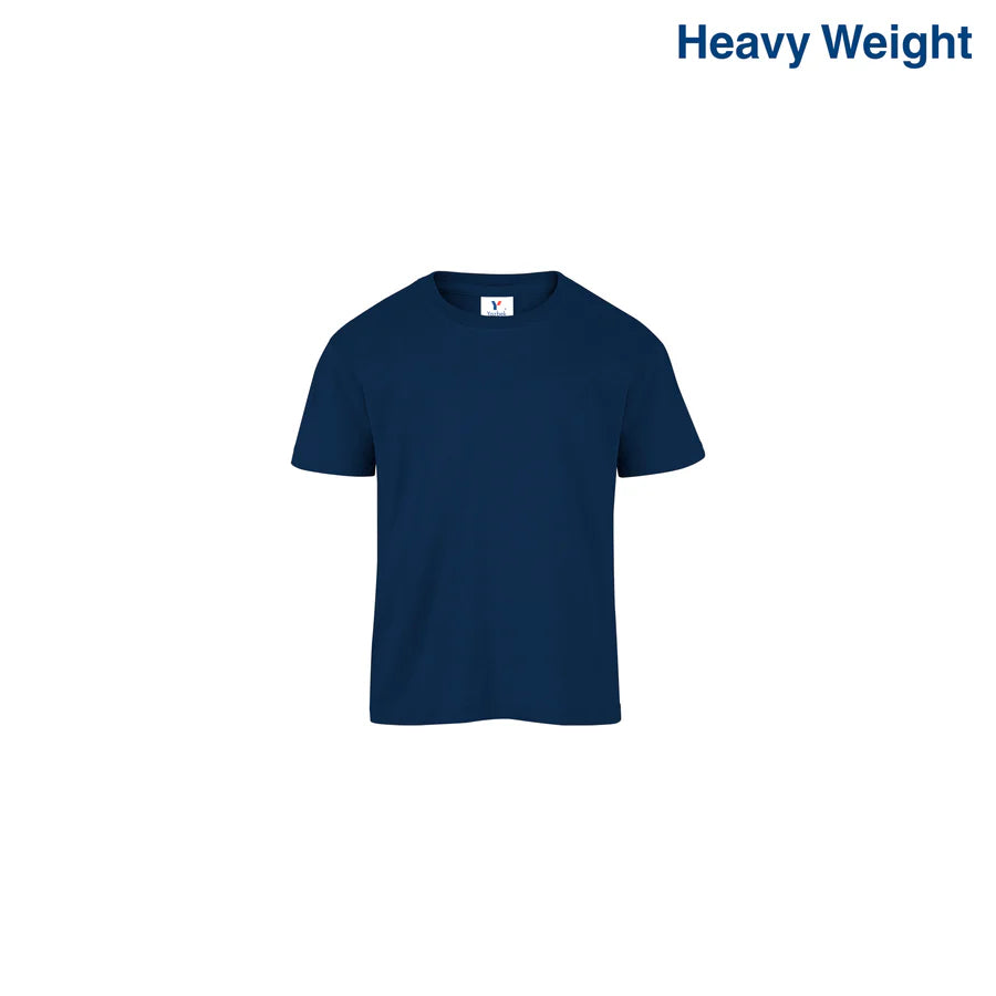 Toddler’s Unisex Heavy Weight Crew Neck Short Sleeve T-Shirt